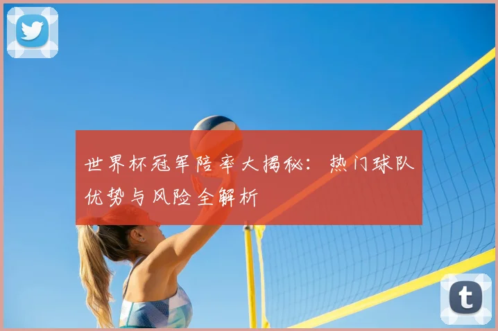 世界杯冠军陪率大揭秘：热门球队优势与风险全解析